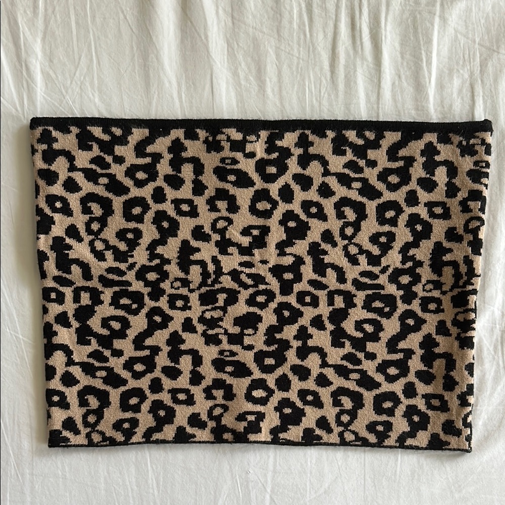 PacSun Leopard Print Tube Top
